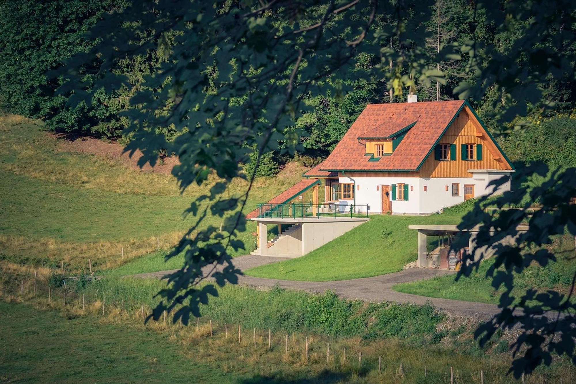 Ferienhaus Almruhe Vila Schwanberg Exterior foto